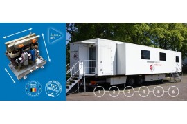 Mammobussen toeren met EREA-transformator