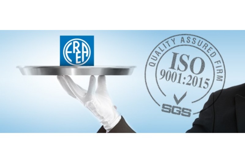 Le nouveau certificat ISO 9001:2015 garantit la qualité irréprochable d’EREA